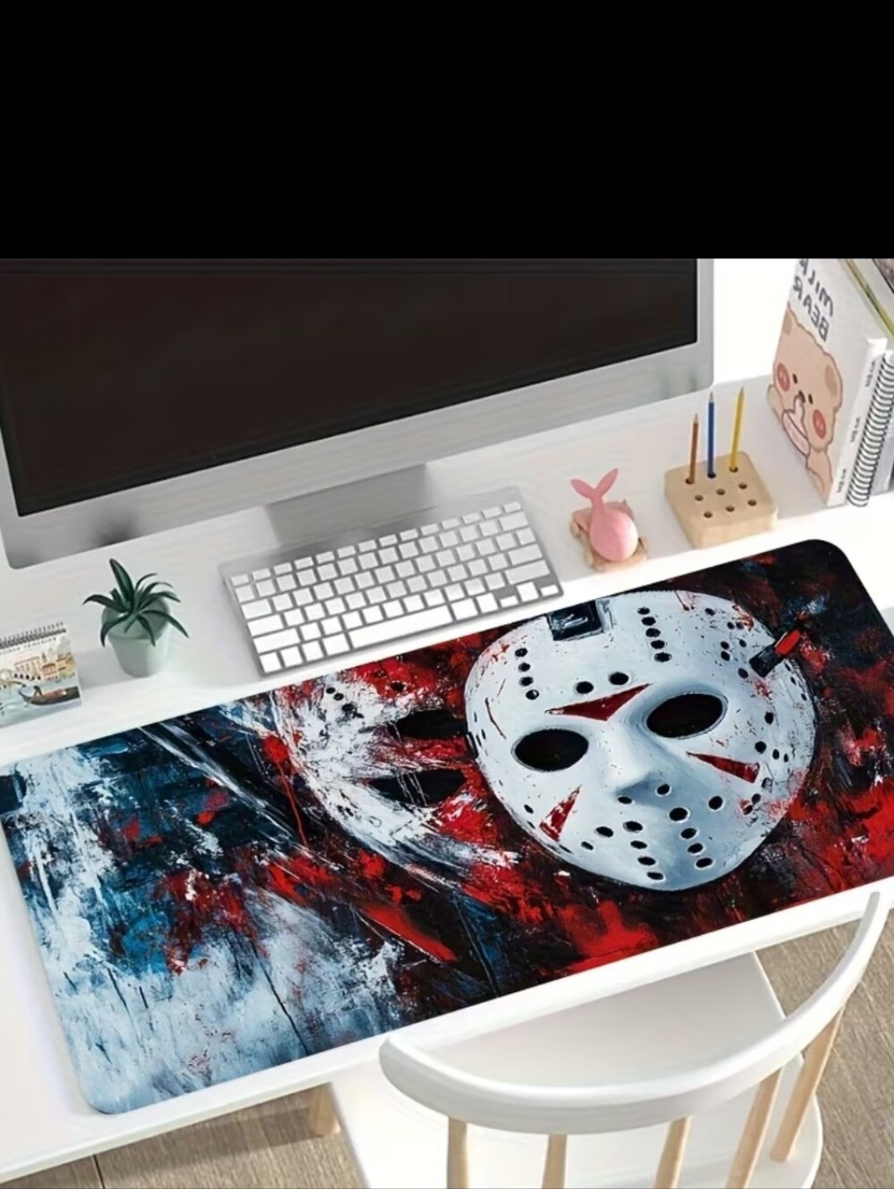 E-Sports Gaming Computer/Mouse Pad Non-Slip JASON Friday 13th Themed Horror